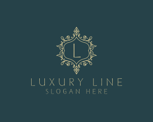 Fancy Decorative Diamond logo design