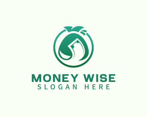 Arrow Money Bag logo design