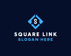 Modern Square Cube  logo design