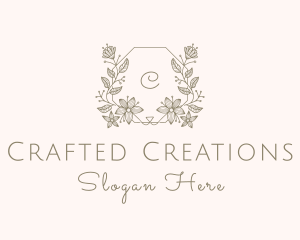 Floral Wedding Decoration  logo design