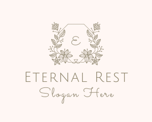 Floral Wedding Decoration  logo design