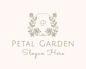 Floral Wedding Decoration  logo design