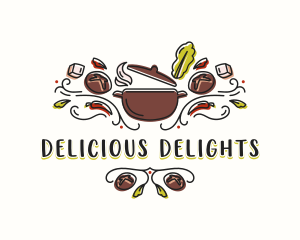 Culinary Restaurant Pot logo design