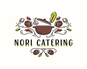 Culinary Restaurant Pot logo design