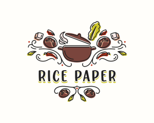 Culinary Restaurant Pot logo design