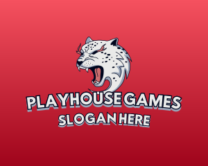 Snow Leopard Gaming logo design