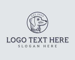 Pet Dog Veterinarian Logo