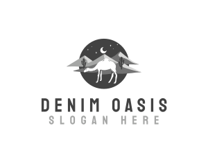 Camel Oasis Desert logo