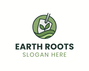 Shovel Sprout Lawn logo