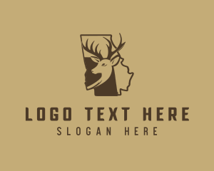 Deer Moose Map logo