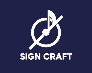 Musical Note Sign logo