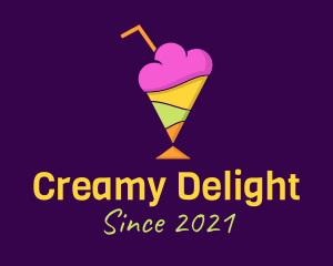 Colorful Sherbet Dessert logo