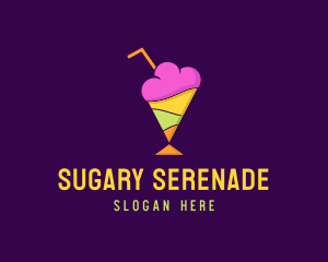 Colorful Sherbet Dessert logo