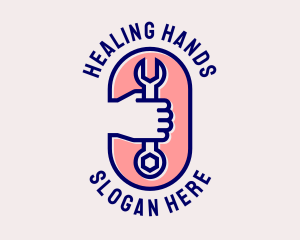 Mechanic Repair Wrench  logo design