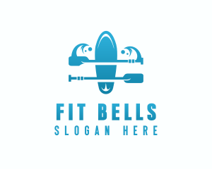 Fitness Sports Kayak logo design