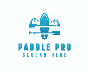 Paddle Sports Kayak logo design