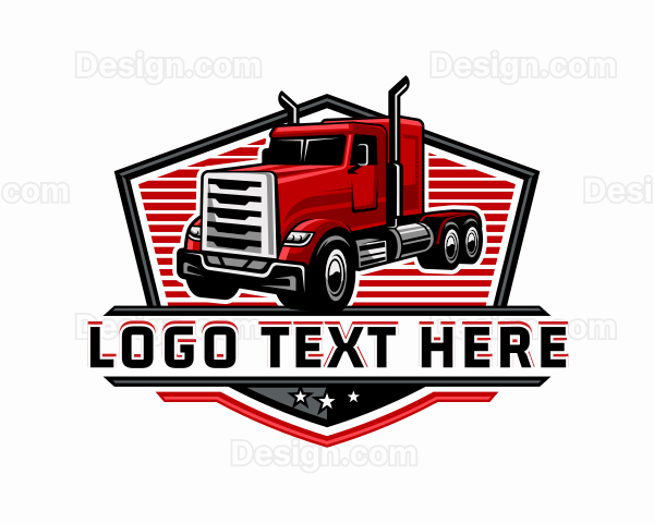 Truck Forwarding Freight Logo