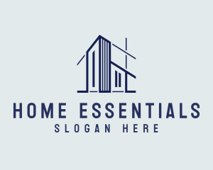 Home Building Architecture logo design