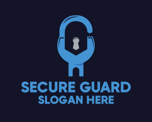 House Security Lock Logo
