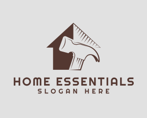 Home Hammer Real Estate logo design