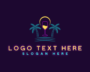 Nightclub Beach Cocktail logo