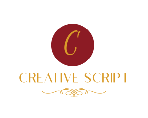 Regal Cursive Script logo design