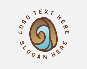 Coffee Bean Wave logo