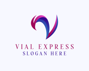 Swoosh Express Delivery logo design