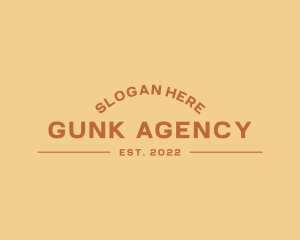 Retro Business Agency logo design