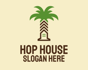 House Landscape Contractor logo design