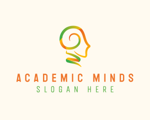 Psychologist Mind Therapy logo design