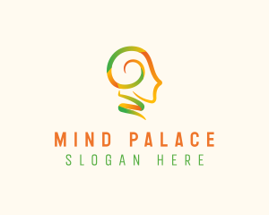 Psychologist Mind Therapy logo design