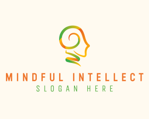 Psychologist Mind Therapy logo design