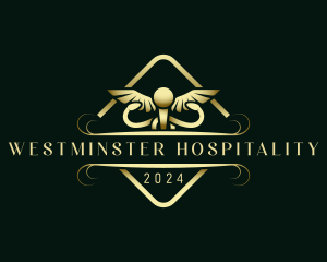 Caduceus Medical Hospital logo design