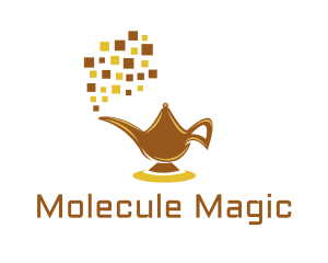 Digital Magic Lamp logo design