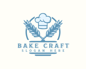 Wheat Bread Baking  logo design