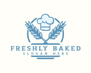 Wheat Bread Baking  logo design