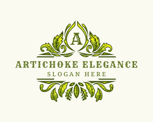 Elegant Gardening Foliage logo design