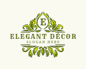 Elegant Gardening Foliage logo design