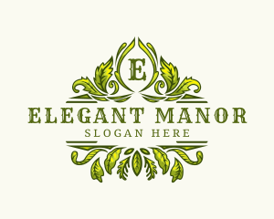 Elegant Gardening Foliage logo design