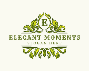 Elegant Gardening Foliage logo design