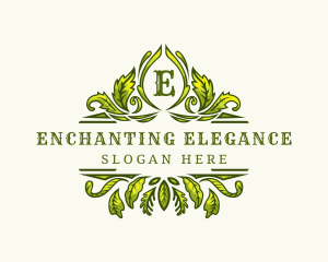 Elegant Gardening Foliage logo design