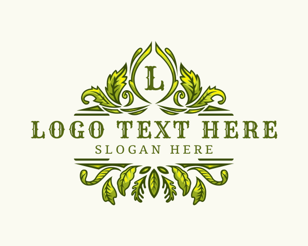 Foliage logo example 2