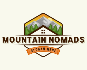 Realty Mountain Forest logo design