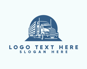 Worldwide Logistics Cargo Truck logo