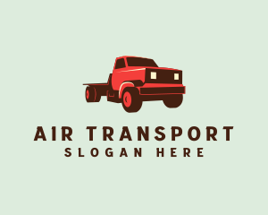 Moving Truck Transport logo design