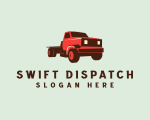 Moving Truck Transport logo design