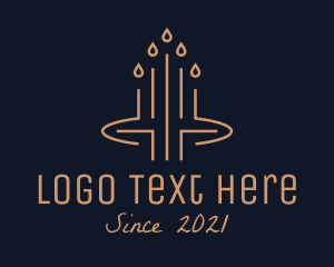 Candle Meditation Decor  logo