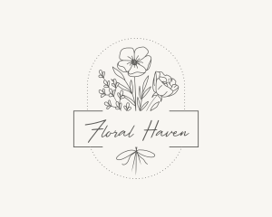 Elegant Floral Bouquet logo