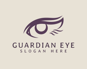 Beauty Eye Wing logo design